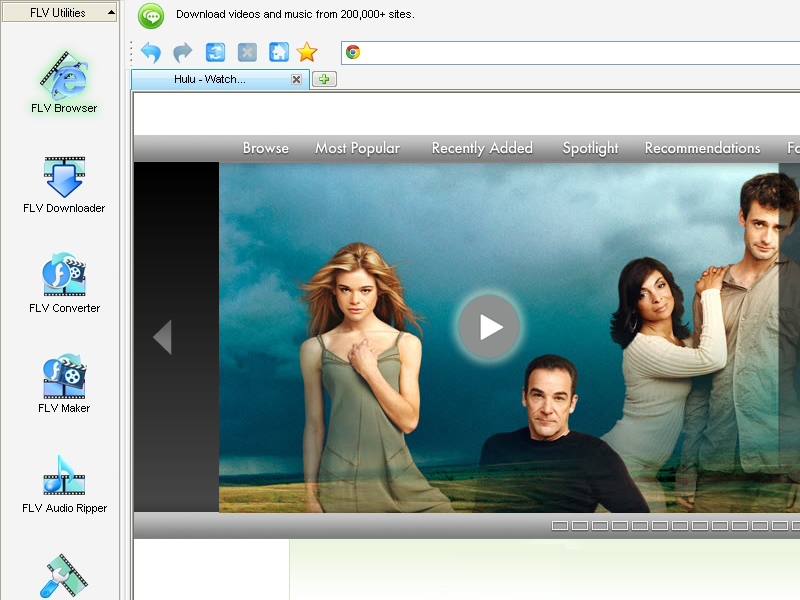 How to download videos/news/episodes/movies/tv show/music from CBS
